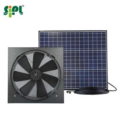 Solar gable wall fan solar poultry equipment fan restaurant exhaust fan