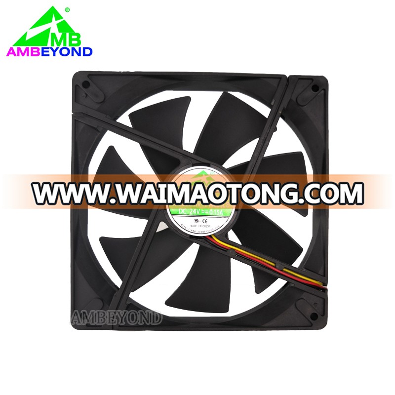 High CFM 140mm Brushless Axial Cooling Ventilador Fan Air Ball